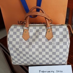 Louis Vuitton Speedy 30 Azur